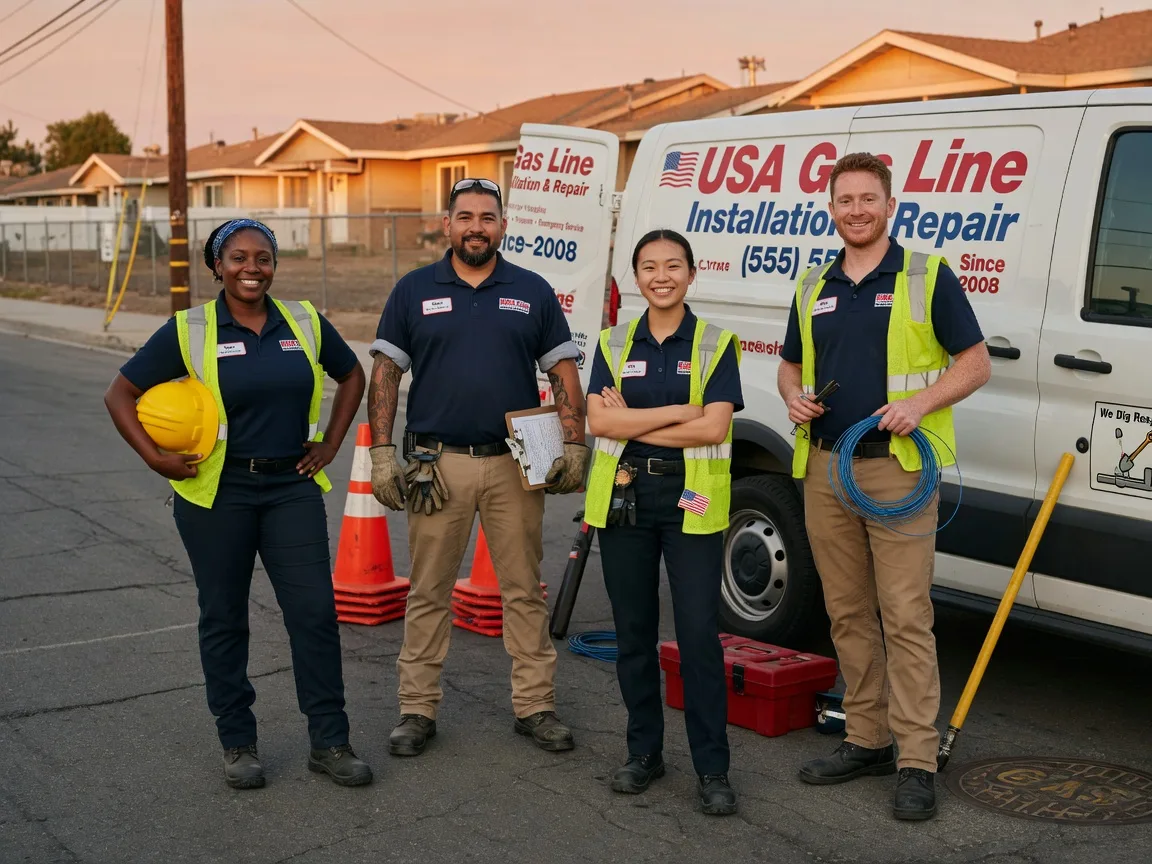 Gas Line Installation company in Pedro, OH